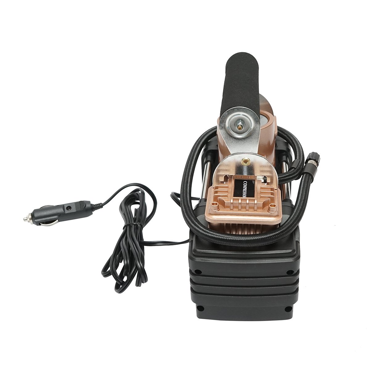 Compresor aer umflat roti 12V 180W, 150PSI, 45l/min, cablu 3m pentru priza bricheta auto Breckner Germany